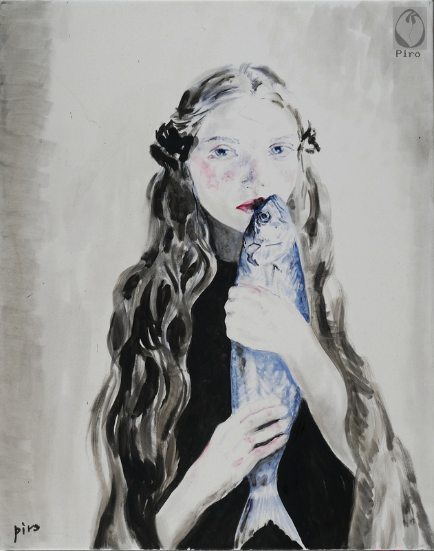 oil on canvas - olio su tela di Piro